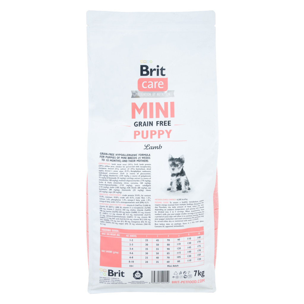 Сухий корм для собак Brit Care GF Mini Puppy Lamb 7 кг (8595602520152) - зображення 2