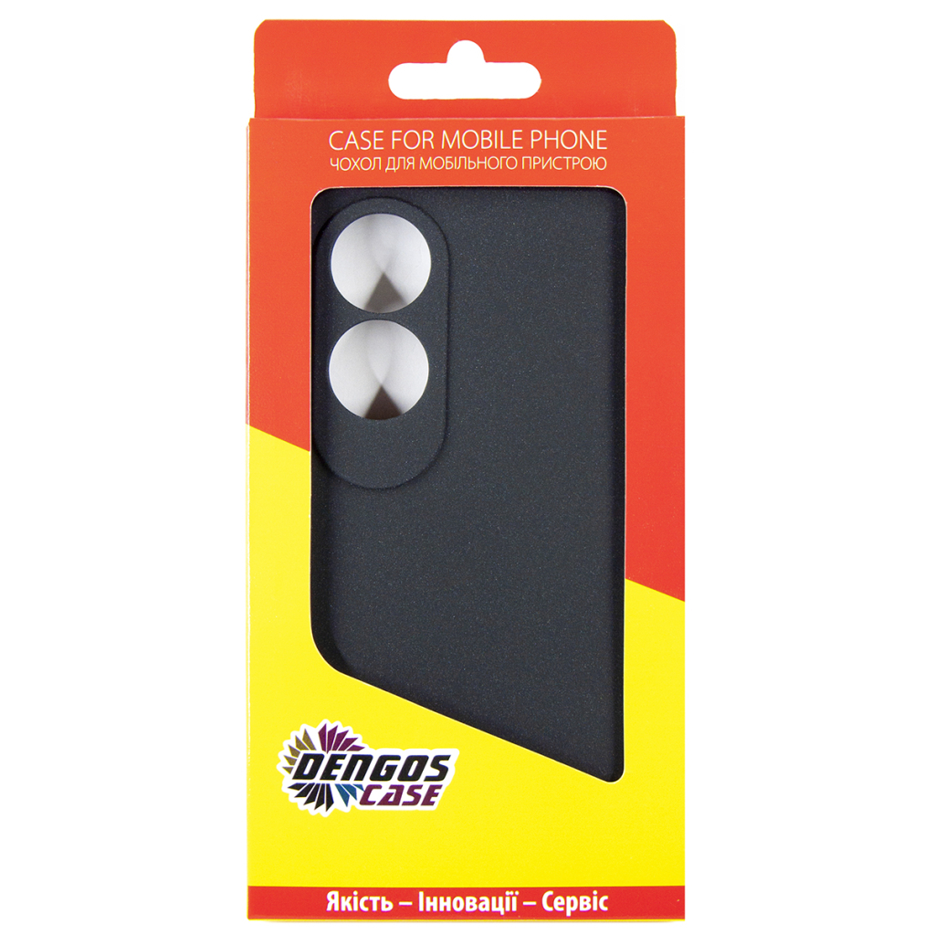 Чохол до мобільного телефона Dengos Carbon OPPO A60 Black (DG-TPU-CRBN-203) - зображення 5