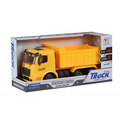 Спецтехніка Same Toy инерционный Truck Самосвал желтый (98-611Ut-1) - зображення 2