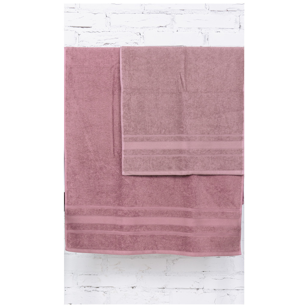 Рушник MirSon набір банний 5013 SoftNess Violet 50x90, 70x140 (2200003183054) - зображення 2