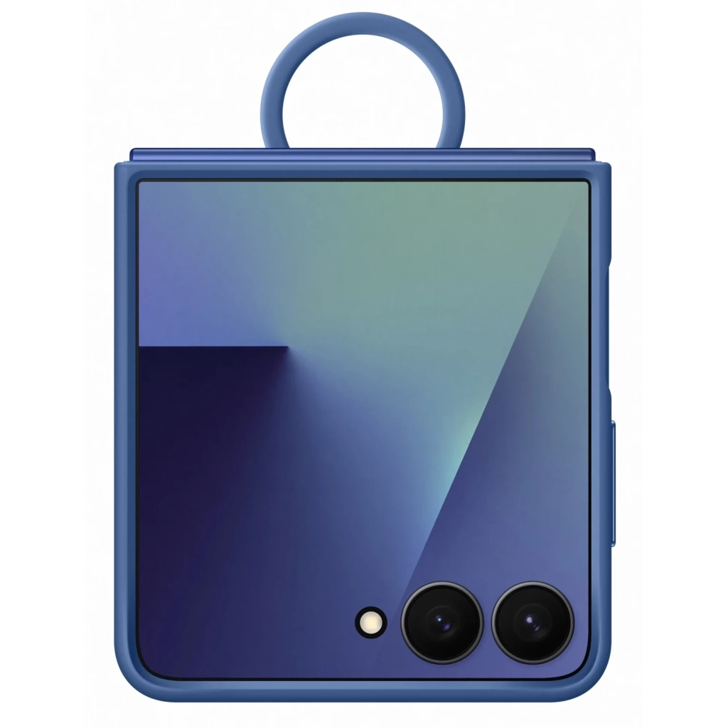 Чохол до мобільного телефона Samsung Silicone with Ring Galaxy Flip 7 Navy (EF-PF766TNEGUA) - зображення 5