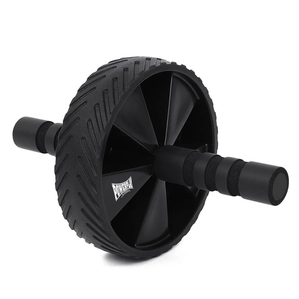 Ролик для преса PowerPlay AB Wheel Pro Чорний (PP_4344_Black) - изображение 3