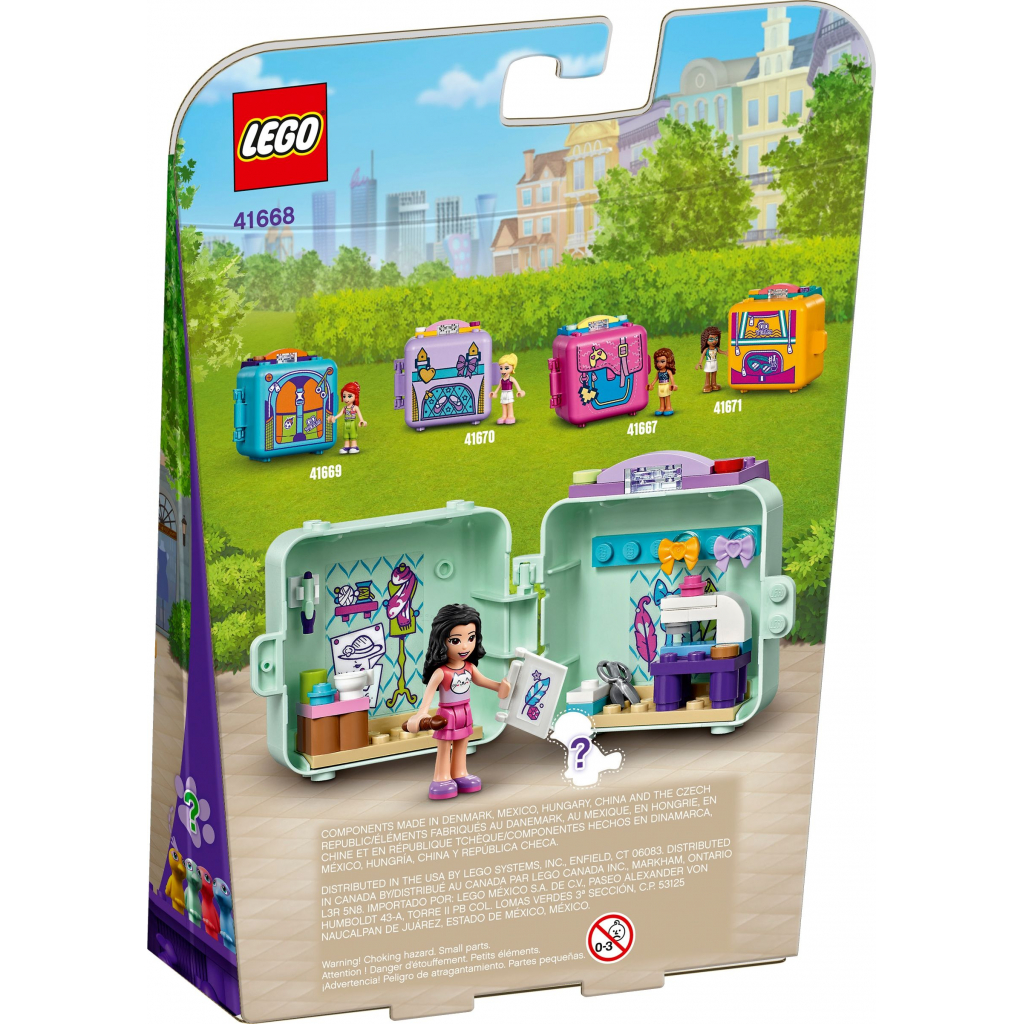 Конструктор LEGO Friends Модний куб Емми 58 деталей (41668) - зображення 6
