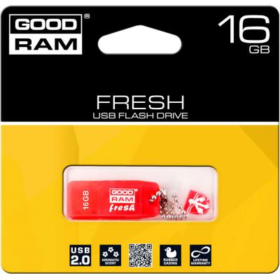 USB флеш накопичувач Goodram 16GB UFR2 Fresh Strawberry USB 2.0 (UFR2-0160R0R11) - зображення 3