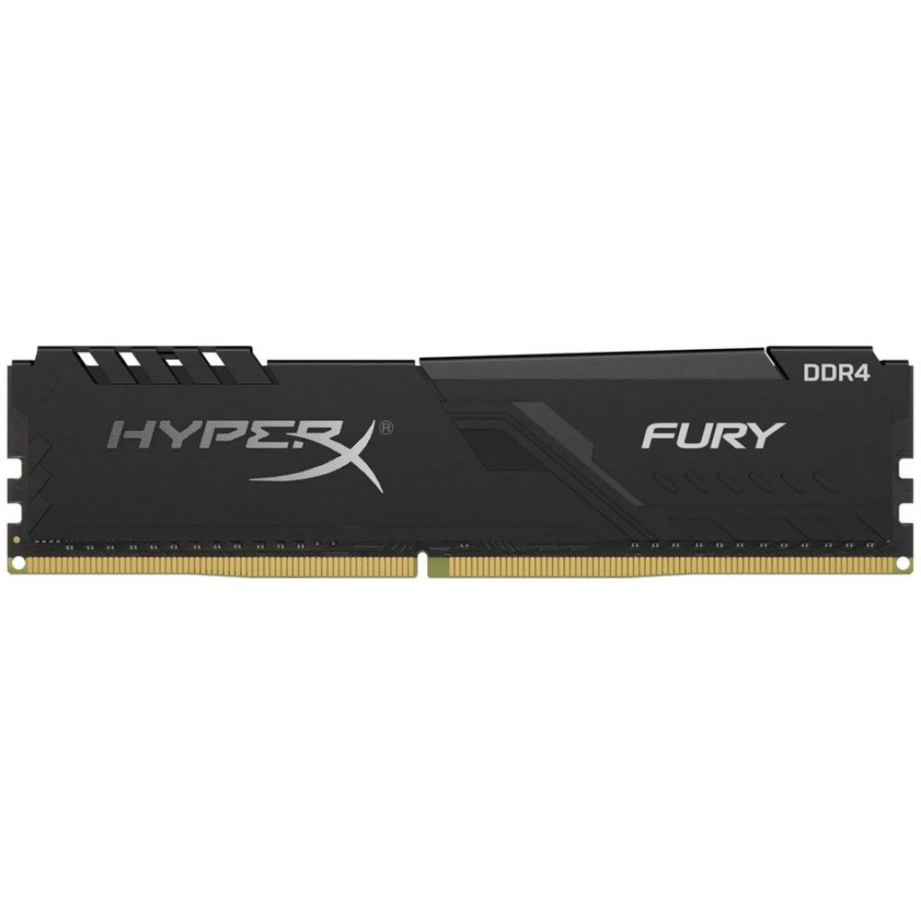 Модуль пам'яті для комп'ютера DDR4 16GB 3466 MHz HyperX FURY Black Kingston Fury (ex.HyperX) (HX434C16FB3/16) - зображення 1