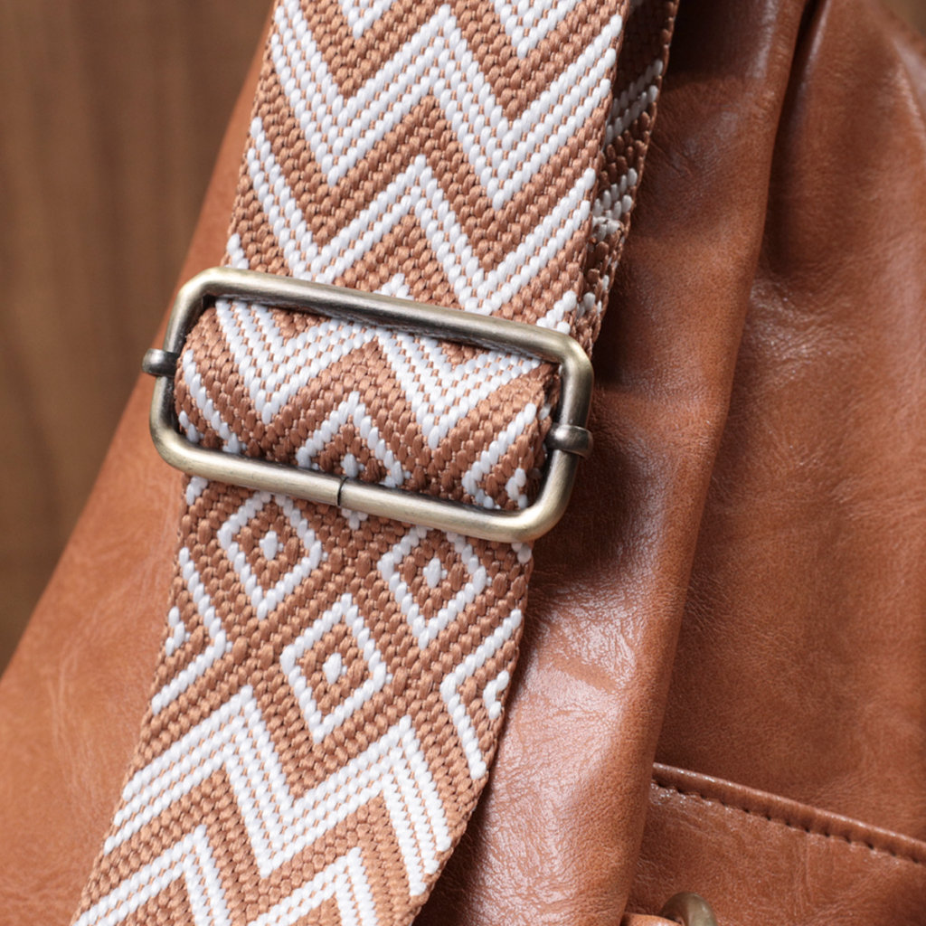 Сумка Vintage Через плече з екошкіри Руда (22793) - зображення 11