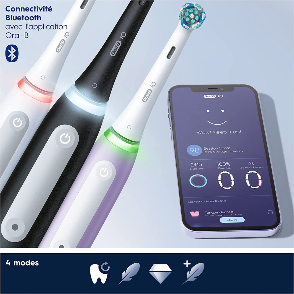 Електрична зубна щітка Oral-B iOG4.1A6.1DK LAVENDER - зображення 5