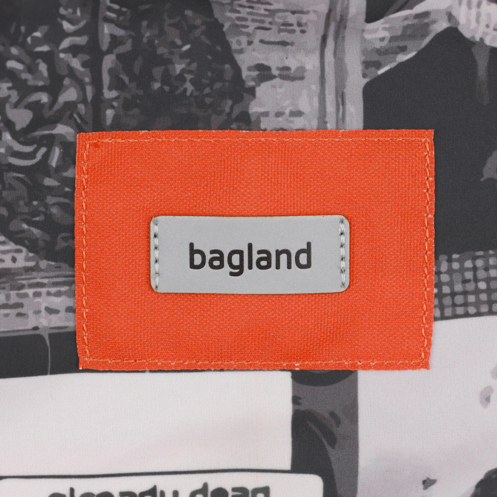 Рюкзак для ноутбука Bagland 14" Stylish M 17L+print, black-white 1343/00549694 (1118320661) - зображення 5