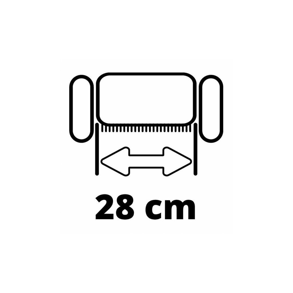 Аератор Einhell скарифікатор GC-SC 18/28 Li-Solo, 18 В, 28 см, ножі 12 шт, 6.65 кг (без АКБ та ЗП) (3420604) - зображення 5