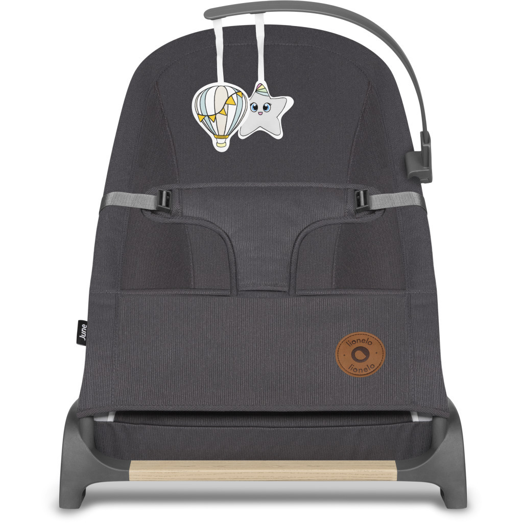 Крісло-гойдалка Lionelo шезлонг June grey stone (LO-JUNE GREY STONE) - зображення 2