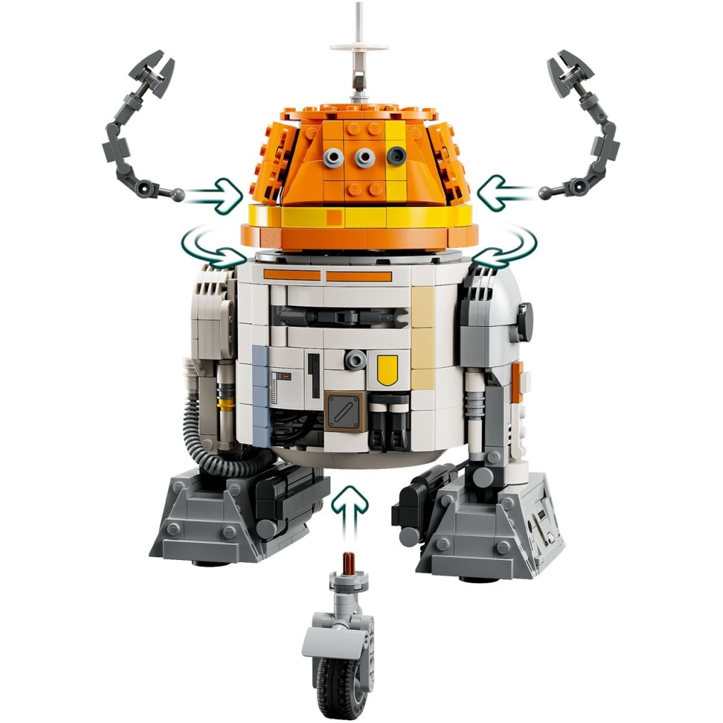 Конструктор LEGO Star Wars Чоппер (C1-10P). Дроїд-астромеханік (75416-) - зображення 6
