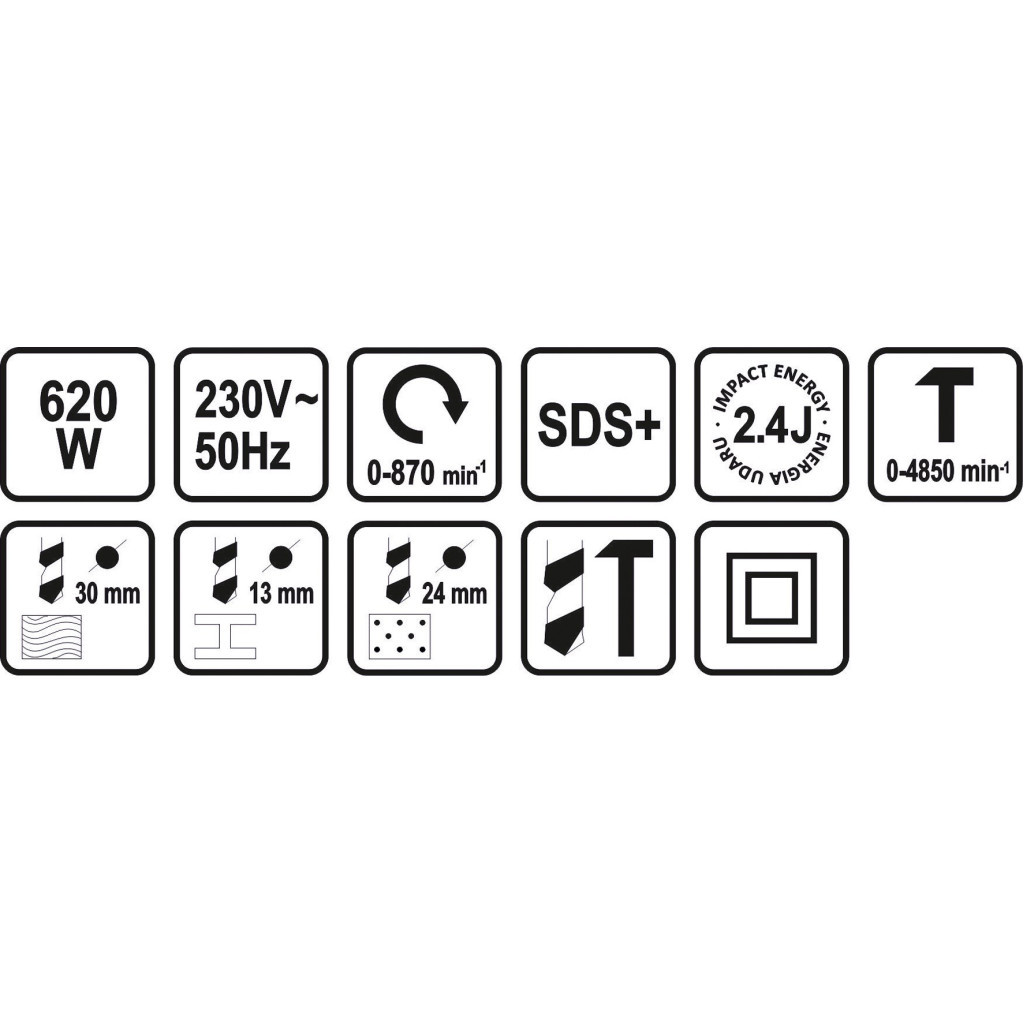 Перфоратор Sthor STH 79054 (79054) - зображення 3