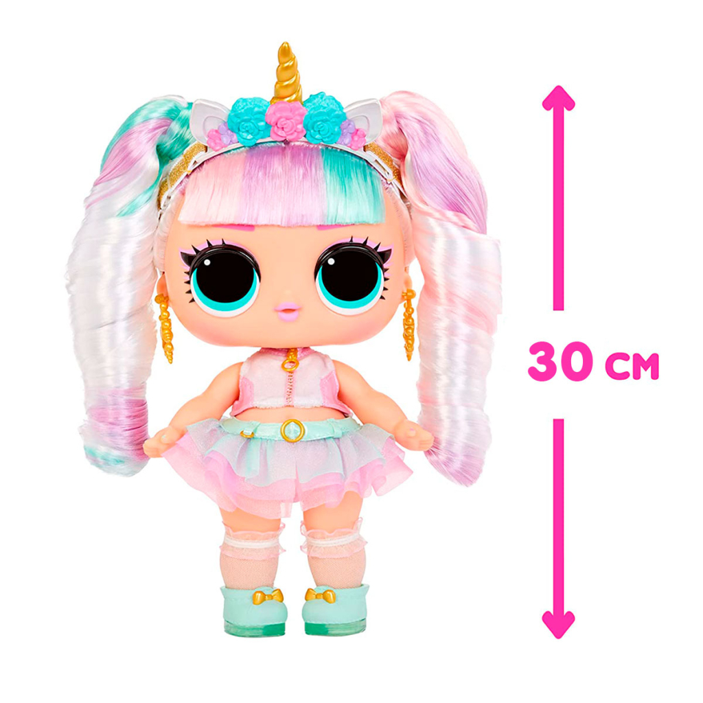 Лялька L.O.L. Surprise! серії Big Baby Hair Hair Hair – Єдиноріг (579717) - зображення 3