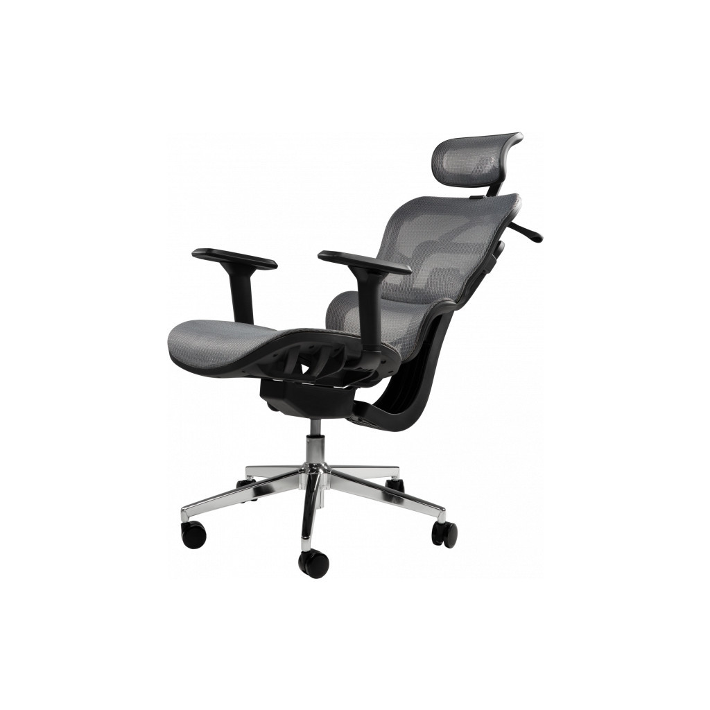 Офісне крісло GT Racer B-517M Gray - зображення 4