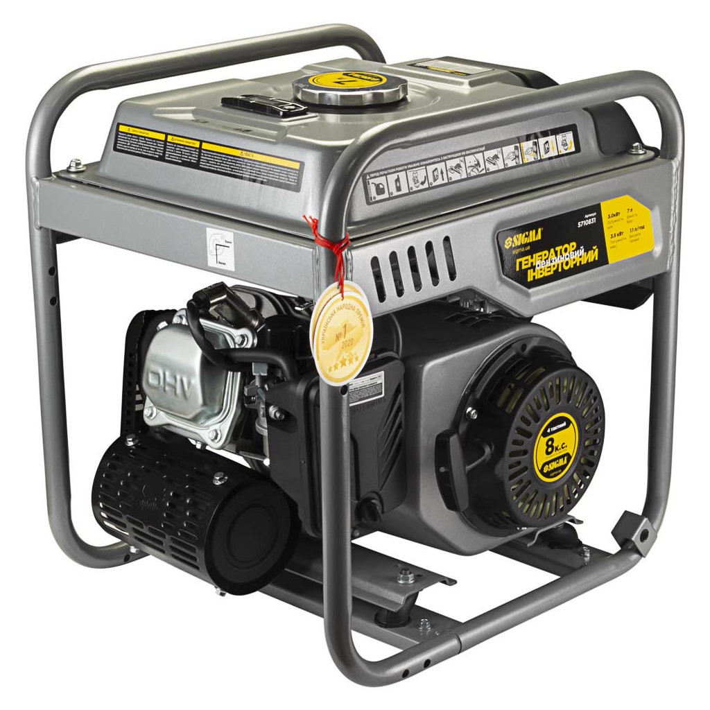 Генератор Sigma інверторний 3.0/3.5kW 7л (5710831) - зображення 5