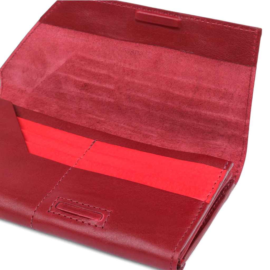 Гаманець Grande Pelle Шкіряний Бордовий (11576) - зображення 5