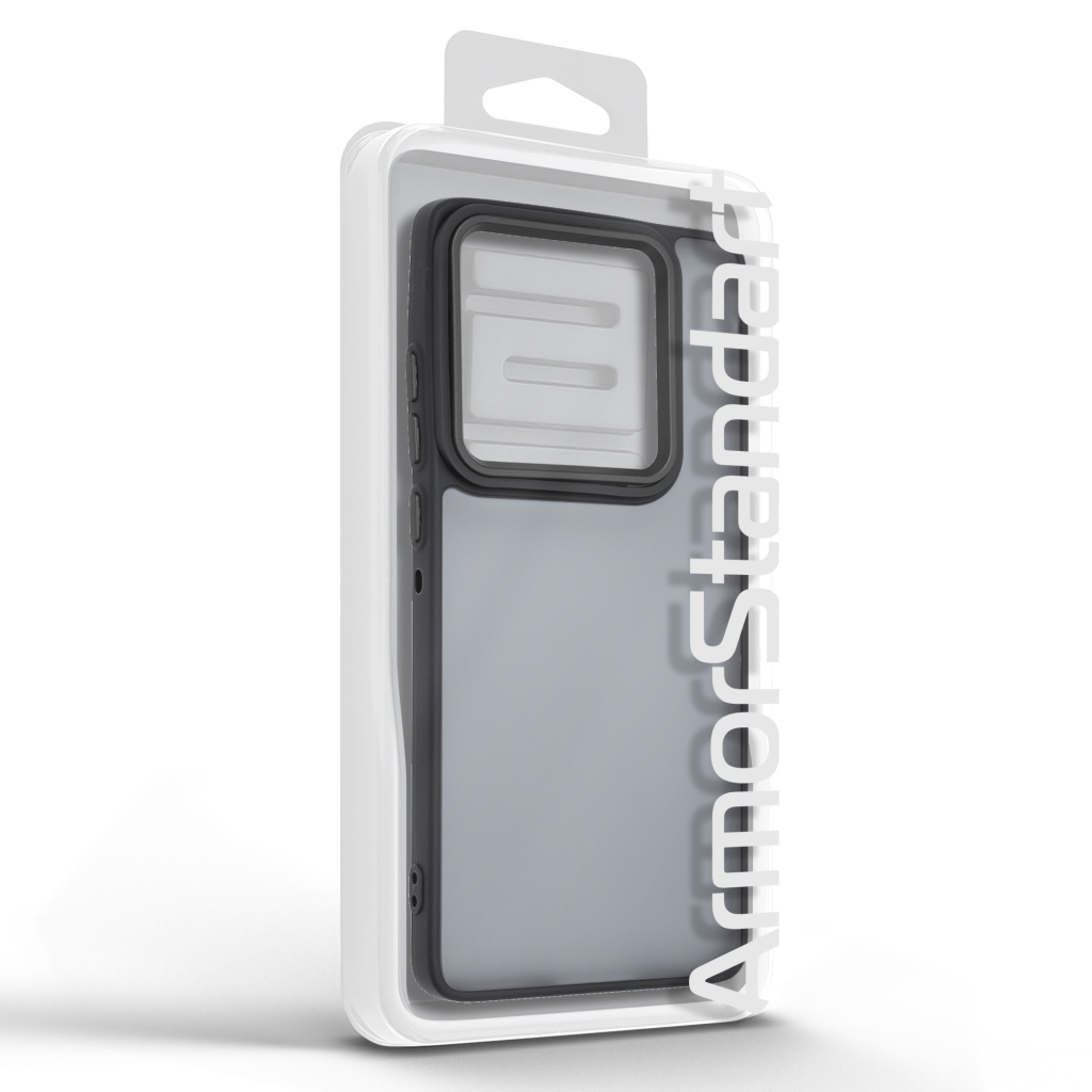 Чохол до мобільного телефона Armorstandart Frame Motorola Edge 60 5G Black (ARM85839) - зображення 3