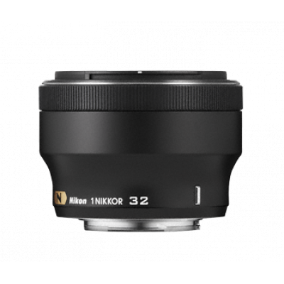 Об'єктив Nikon 1 Nikkor 32mm f/1.2 black (JVA301DA) - зображення 1