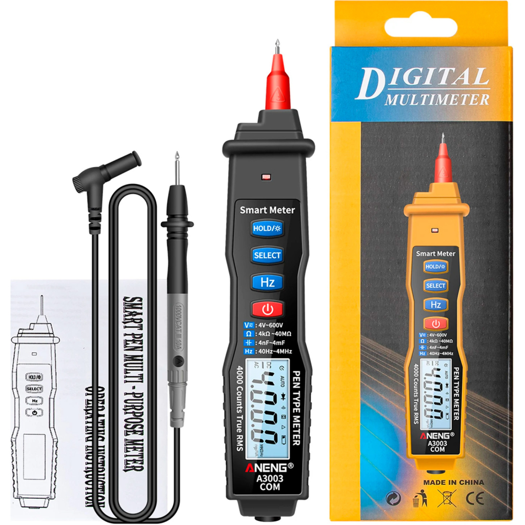 Цифровий мультиметр ANENG A3003, V, A, C, R, F (A3003) - зображення 3