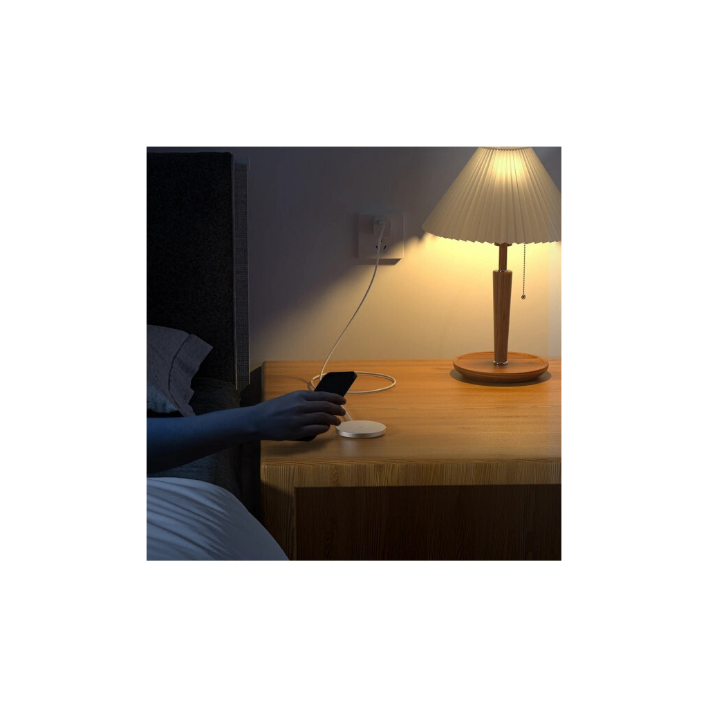 Зарядний пристрій Essager 2-in-1 wireless charger 15W magnetic for phone and earphones (EWXCX-YT02-Z) - зображення 6