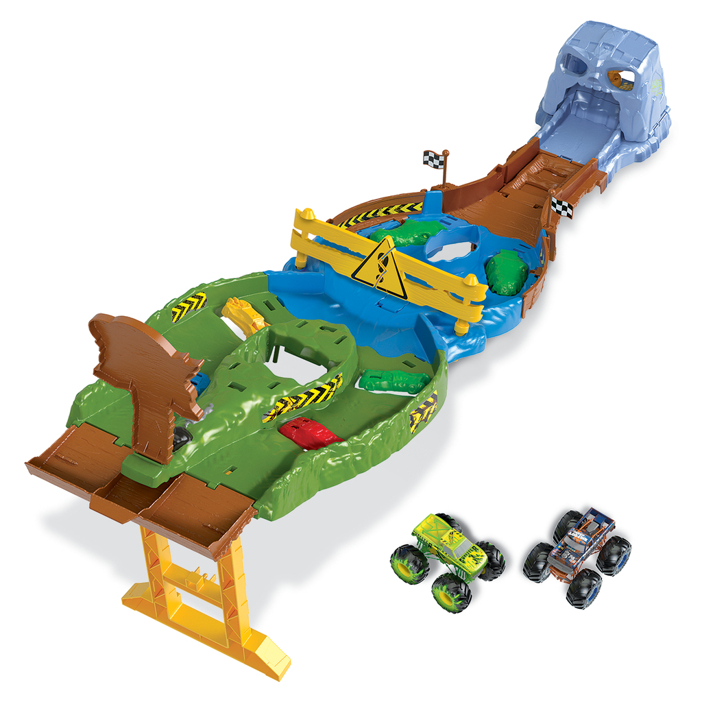 Автотрек Hot Wheels Перегони титанів серії Monster Trucks (HGV12) - зображення 2