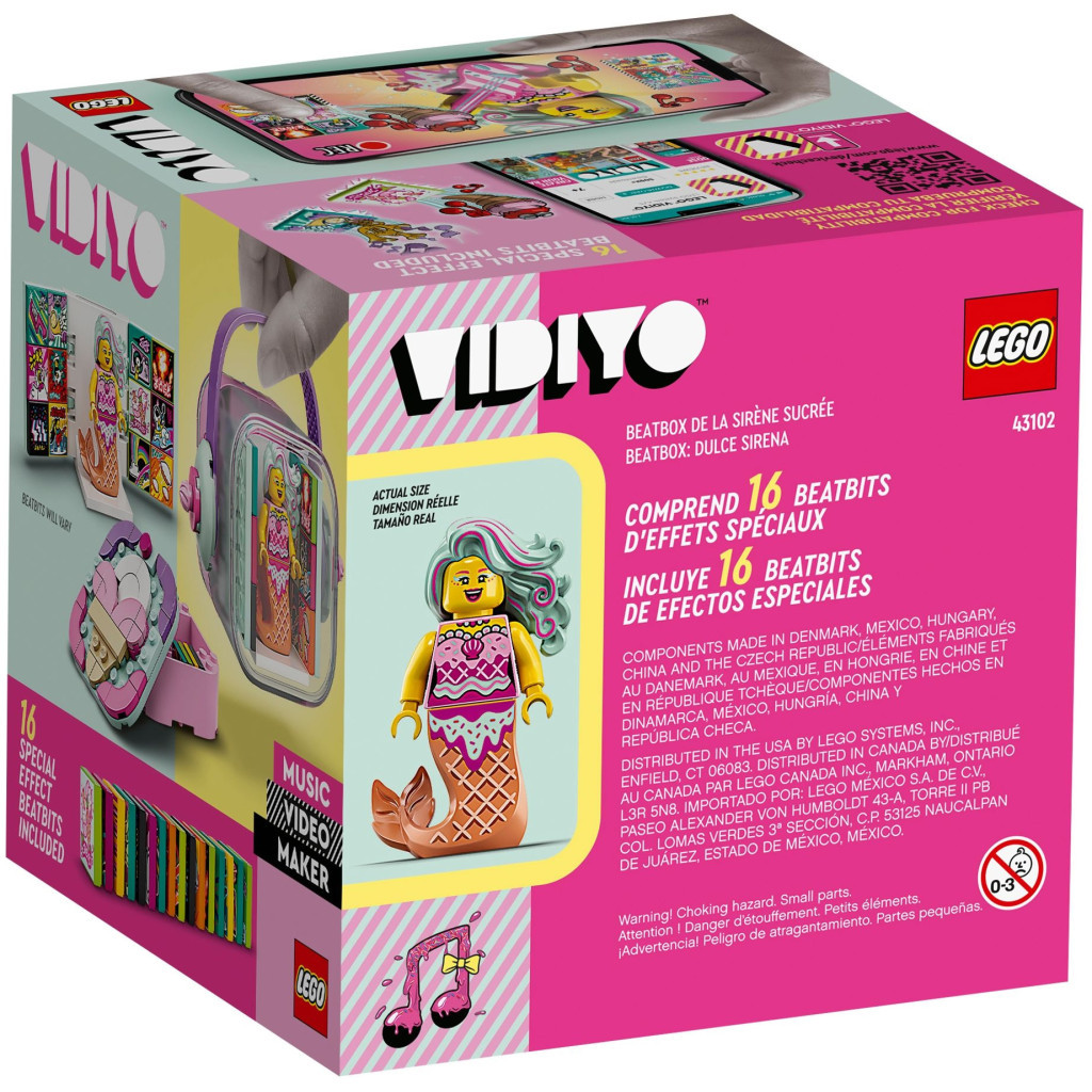 Конструктор LEGO VIDIYO Бітбокс карамельної Русалки (43102) - зображення 12