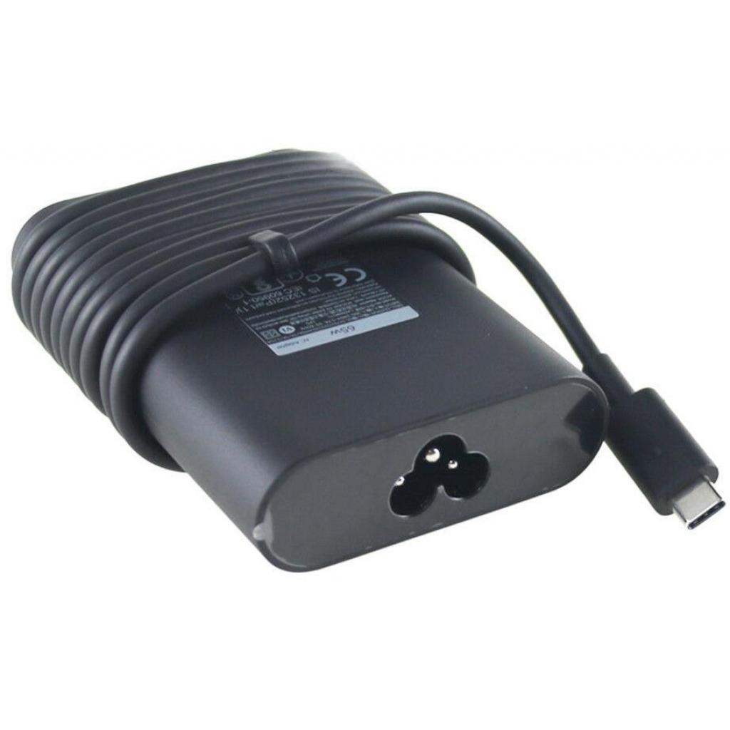 Блок живлення до ноутбуку Dell 65W Oval 20V разъем Type-C (HA65NM170 / A40243) - зображення 1