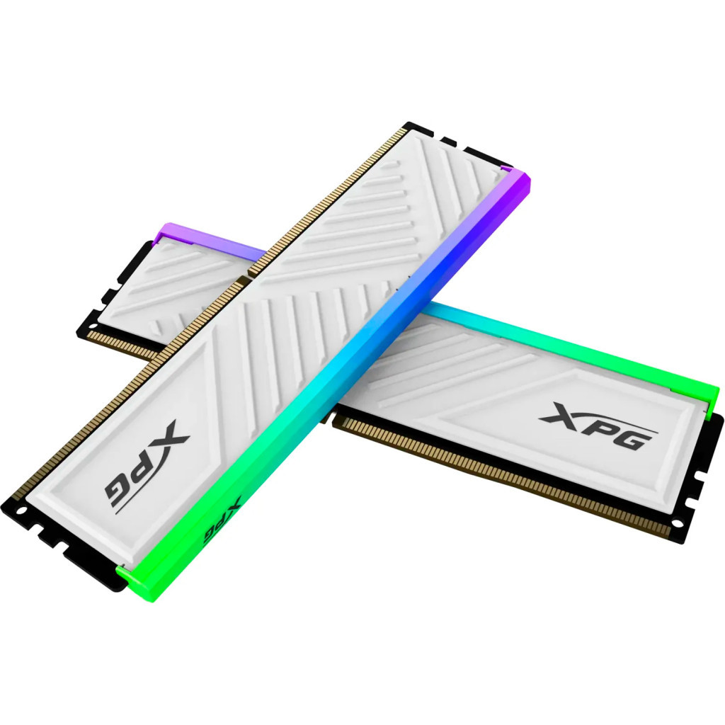 Модуль пам'яті для комп'ютера DDR4 64GB (2x32GB) 3600 MHz XPG Spectrix D35G RGB White ADATA (AX4U360032G18I-DTWHD35G) - зображення 4