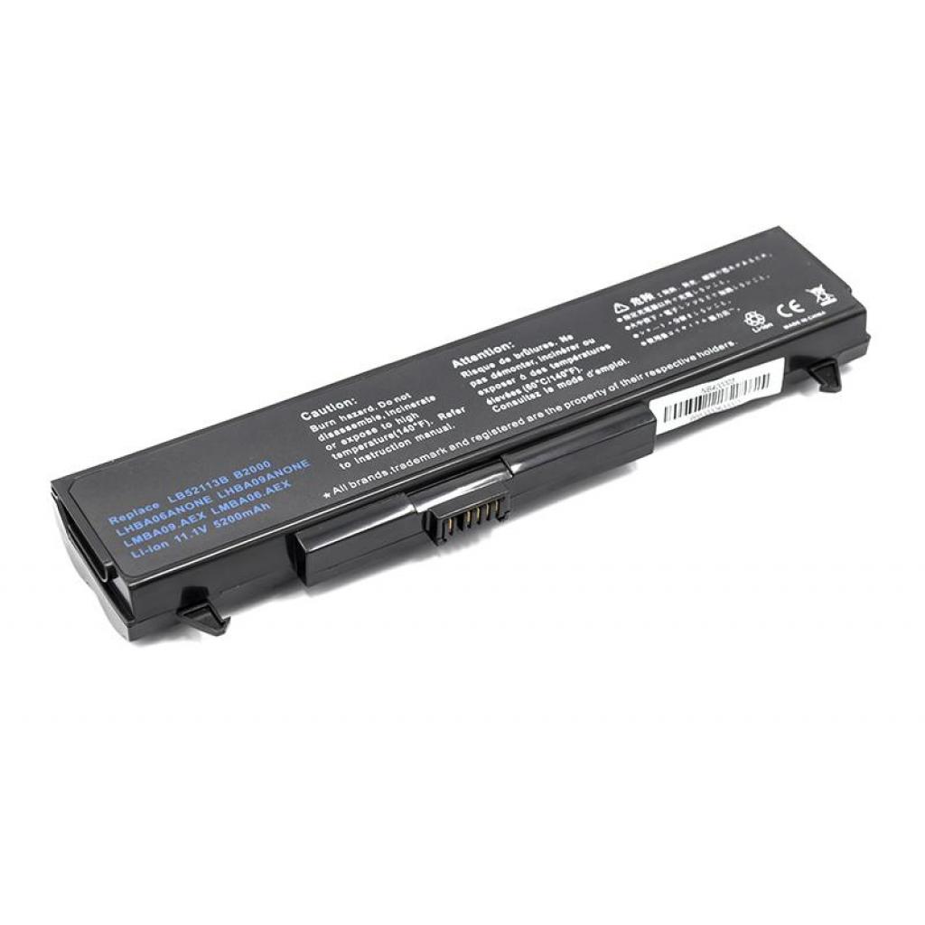 Акумулятор до ноутбука PowerPlant LG LE50 (LB52113D) 11.1V 5200mAh (NB400003) - зображення 2
