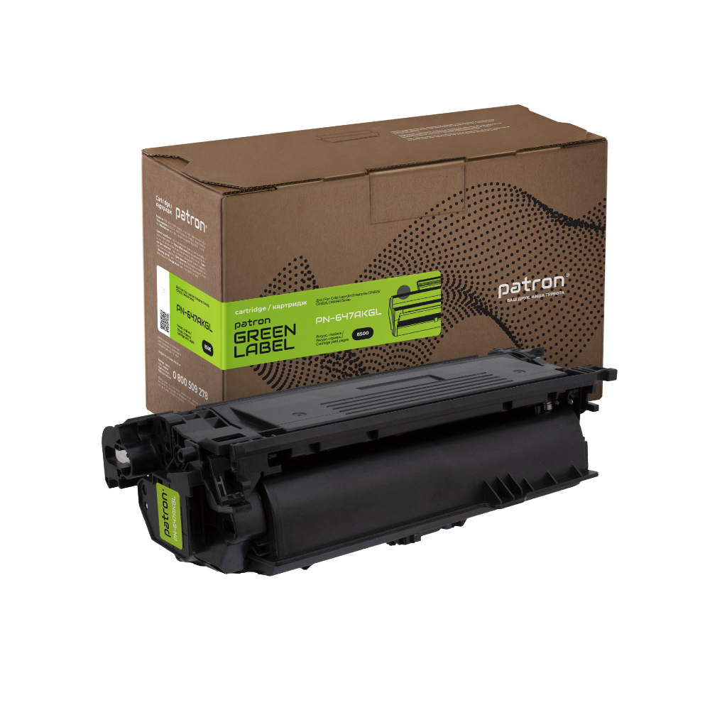 Картридж Patron HP 647A (CE260A) black Green Label (PN-647AKGL) - зображення 1