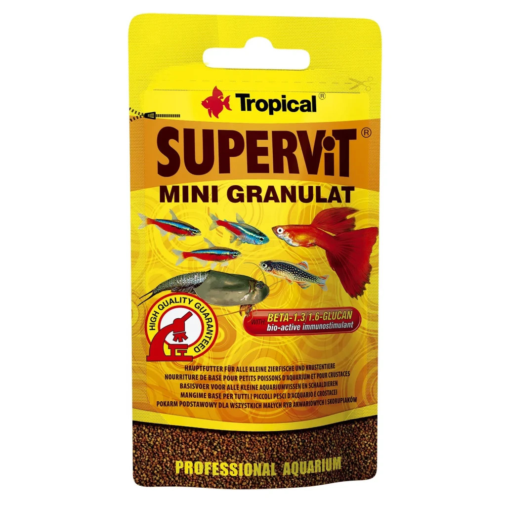 Корм для риб Tropical SuperVit Mini Granulat у гранулах 10 г (5900469614211) - изображение 1