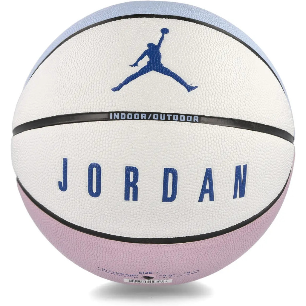 М'яч баскетбольний Nike Jordan Ultimate 2.0 8P Deflated J.100.8254.421.07 Уні 7 Блідо-блакитний/Бузковий/Білий (887791423436) - зображення 1