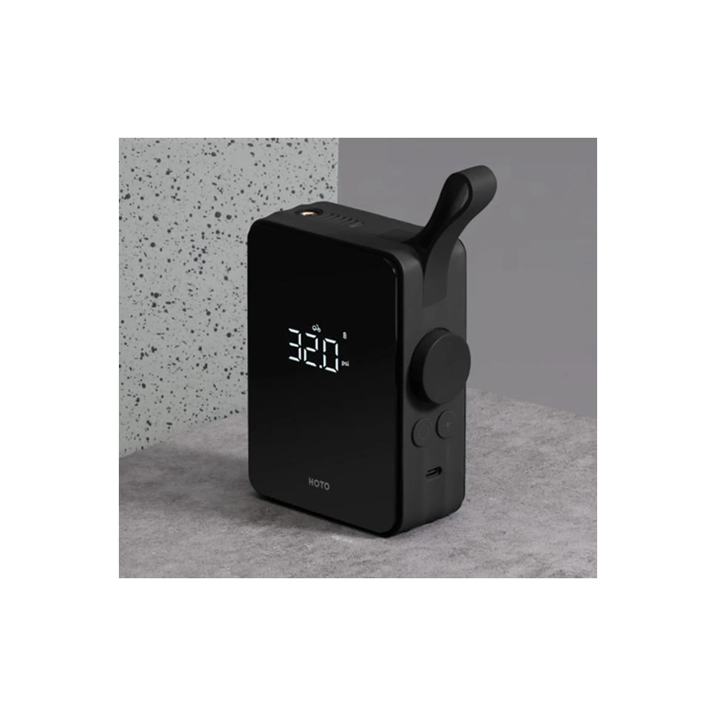 Автомобільний компресор Xiaomi HOTO Portable Electric Tire Inflator (QWCQB001) - зображення 11
