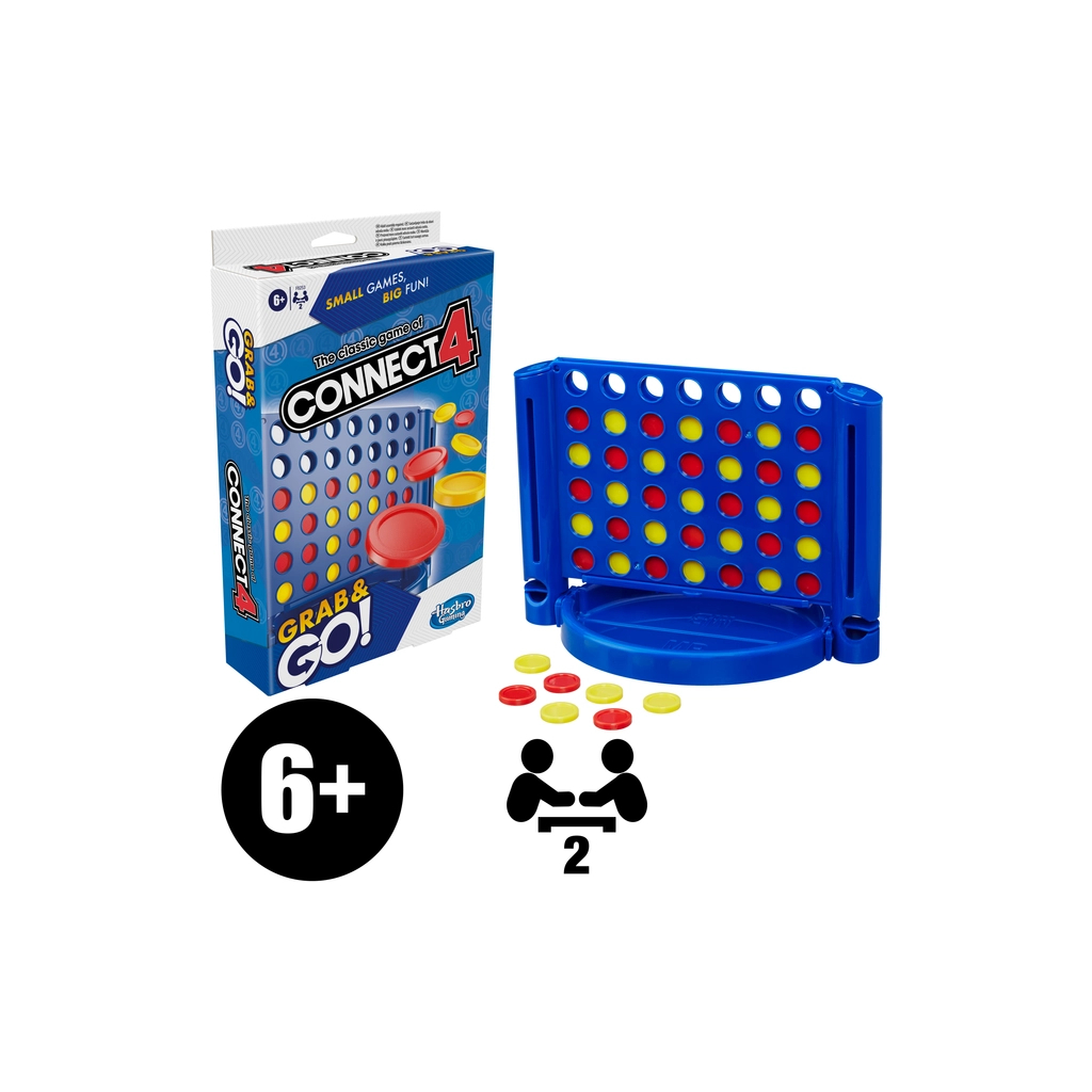 Настільна гра Hasbro дорожня Збери 4 (F8253) - зображення 3