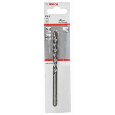 Свердло Bosch CYL-3 8Х120 мм SilverPerc по бетону (2.608.597.663) - зображення 2