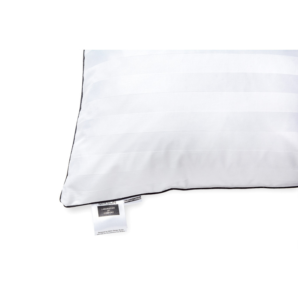 Подушка MirSon антиаллергенна Royal Eco-Soft Hand Made 498 низька 50х70 см (2200000625090) - изображение 8