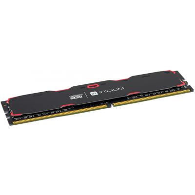 Модуль пам'яті для комп'ютера DDR4 8GB 2400 MHz Iridium Black Goodram (IR-2400D464L15S/8G) - зображення 3