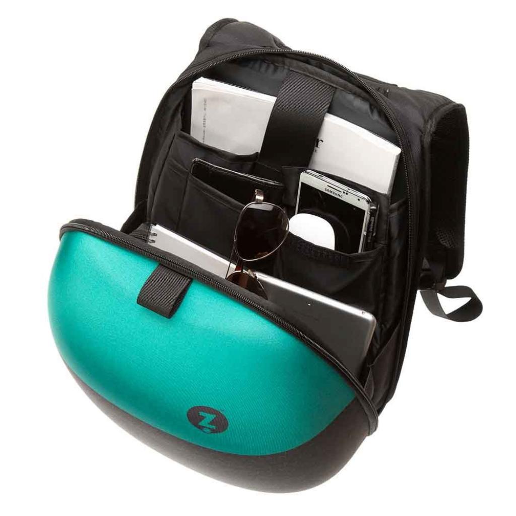 Рюкзак для ноутбука Zipit 14" SHELL BLACKTURQUOISE (ZSHL-BG) - зображення 5