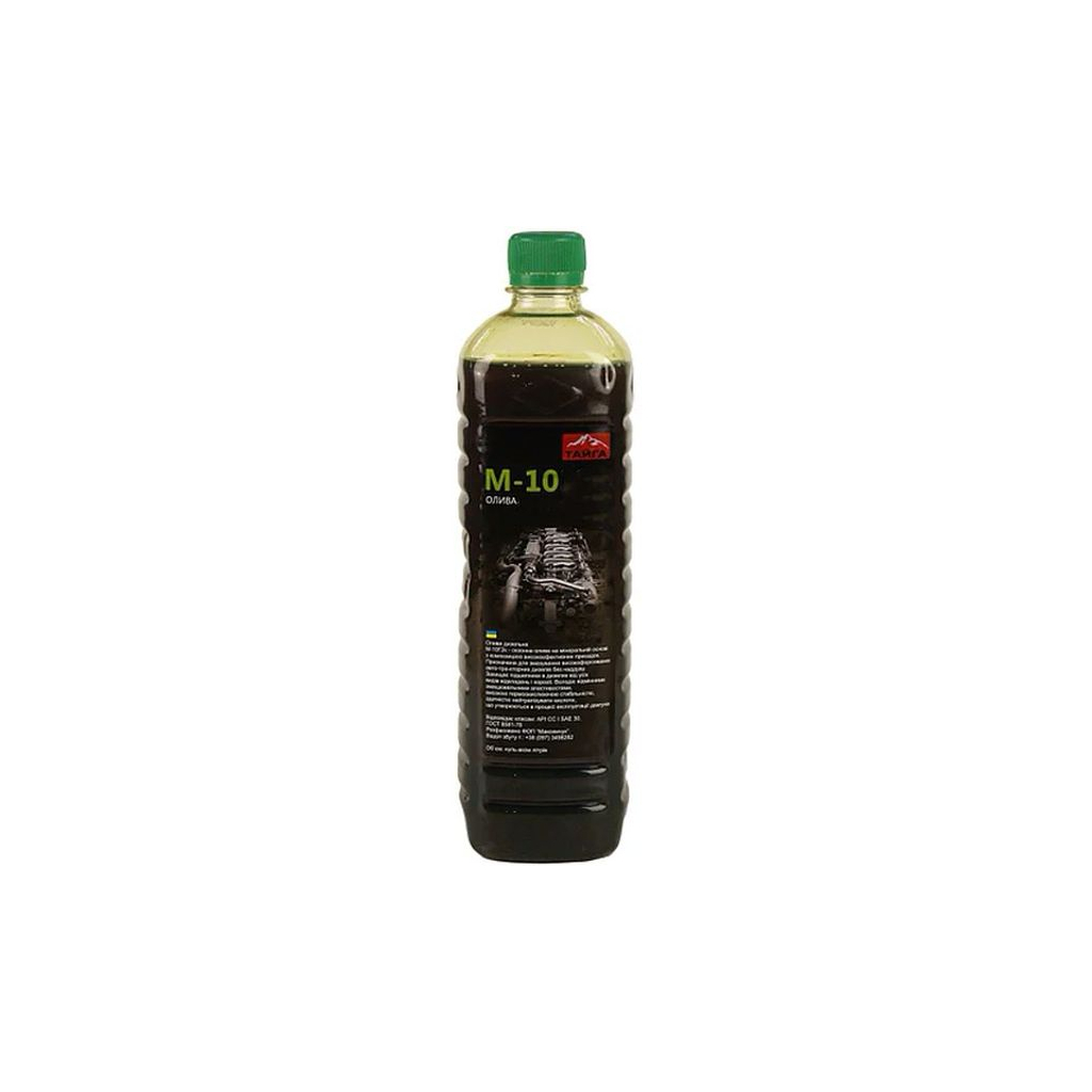 Моторна олива ТАЙГА М10ДМ кан. 1л ПЕТ (0,7кг) - зображення 1