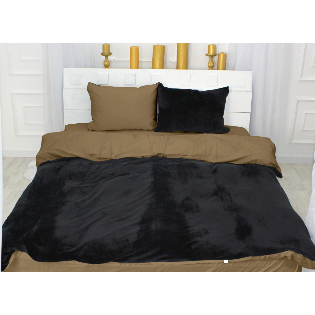 Постільна білизна MirSon Велюр Winter Delicate 28-0103 Marcio 2х160х220 (2200004055060) - зображення 1