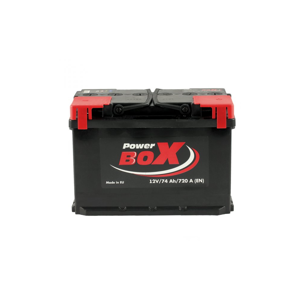 Акумулятор автомобільний PowerBox 74 Аh/12V А1 Euro (SLF074-00) - зображення 1