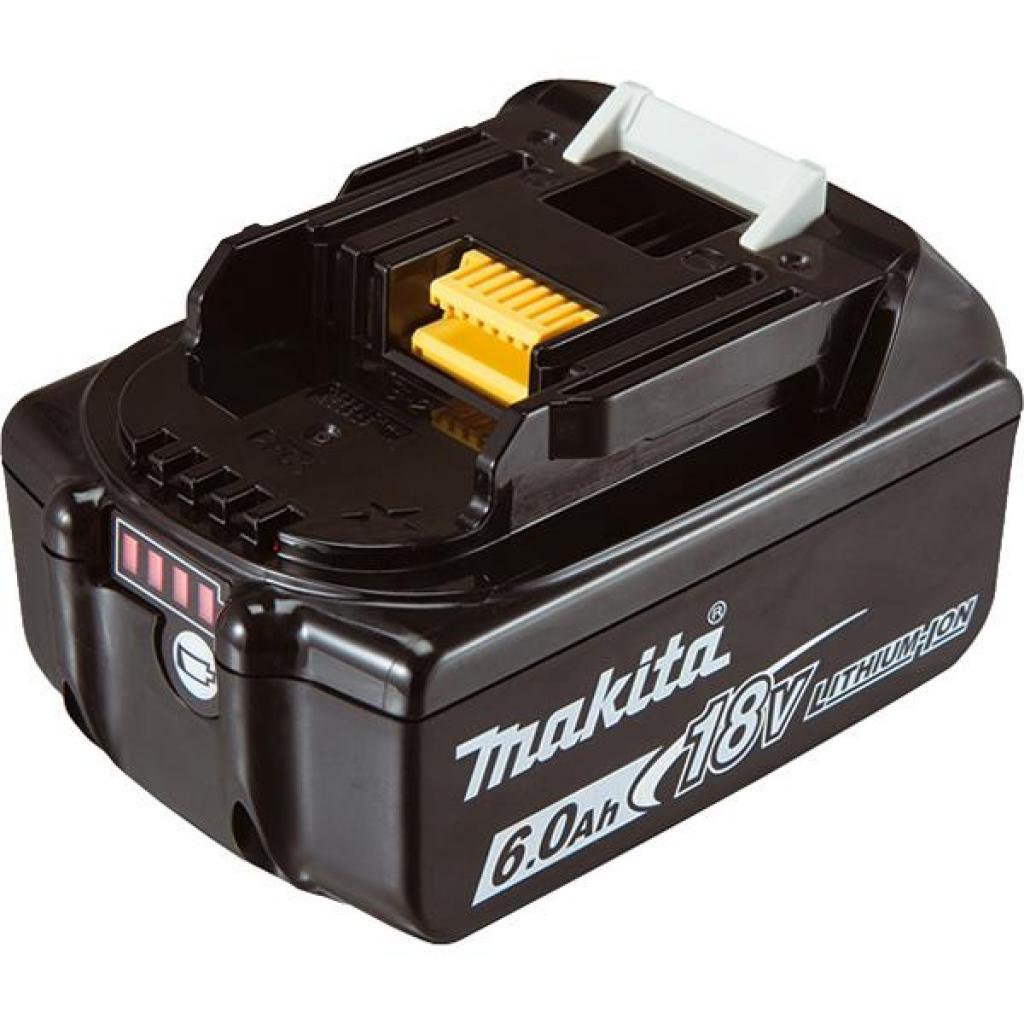 Акумулятор до електроінструменту Makita LXT BL1860B (Li-Ion, 18В, 6Ач, індикація заряду) (632F69-8) - зображення 1