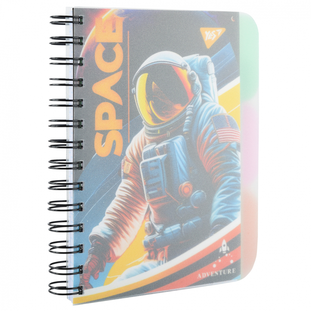 Блокнот Yes В6 Space adventure 144 аркуша пластикова обкладинка (681975) - зображення 3