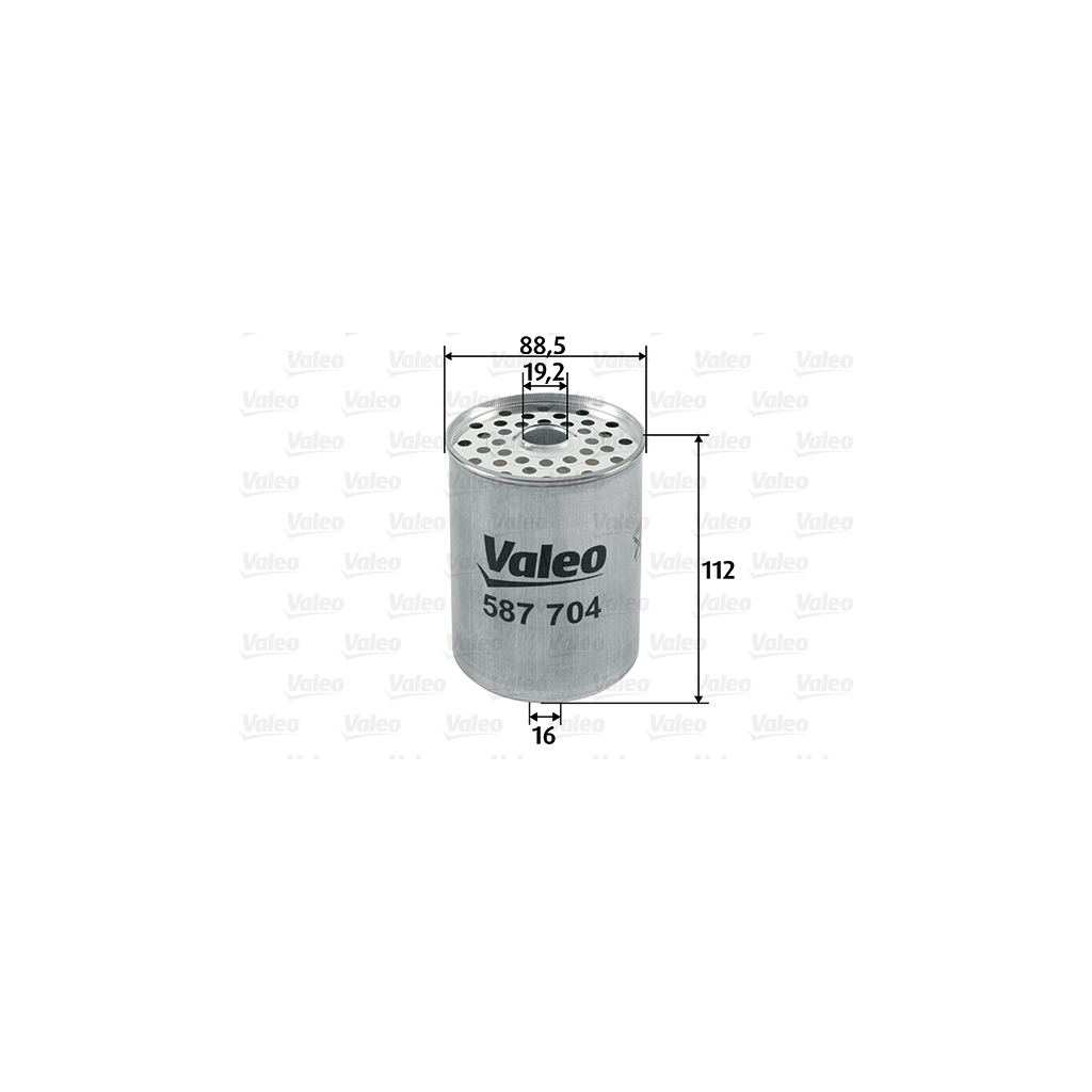Фільтр паливний Valeo 587704 - зображення 1