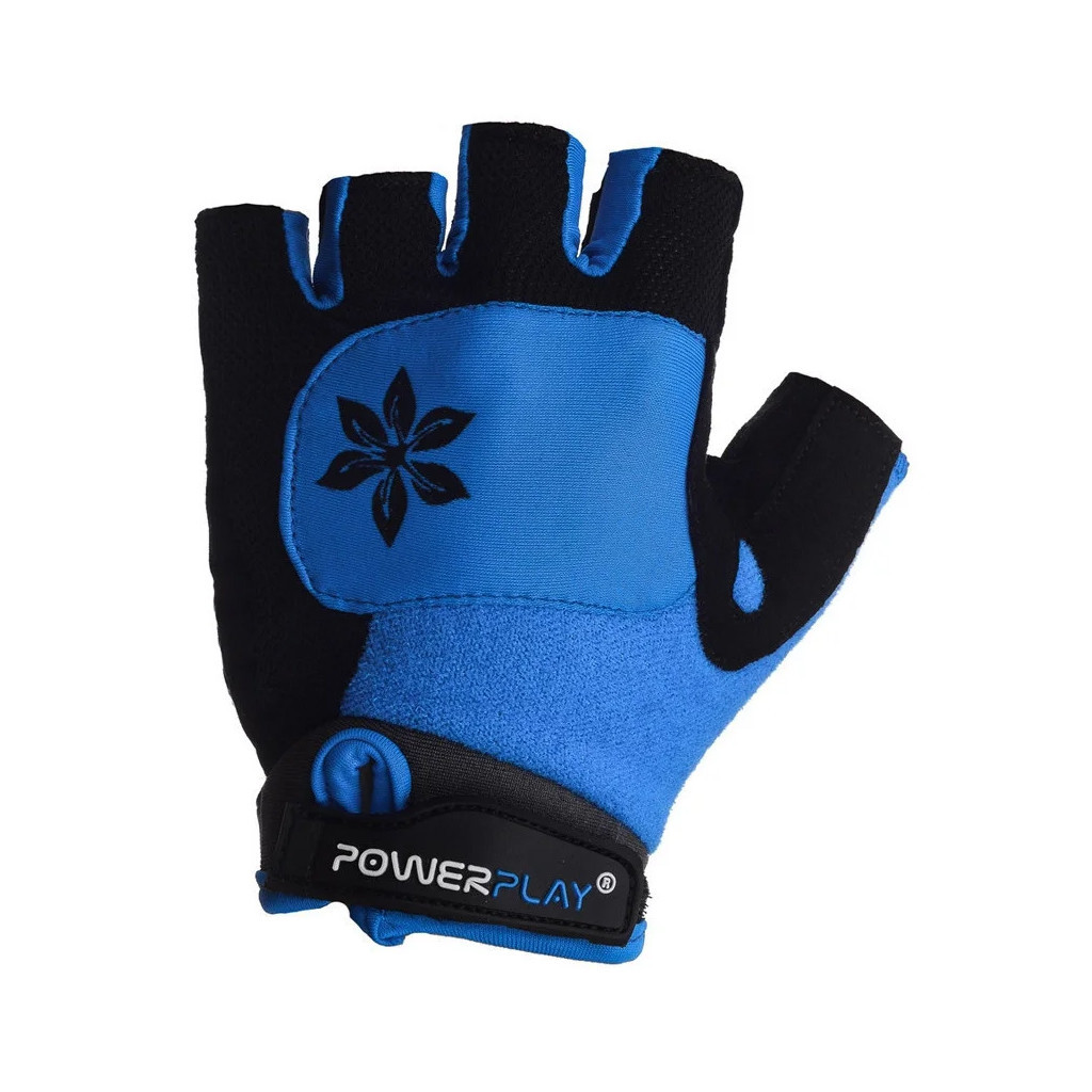 Велорукавиці PowerPlay Women 5284 Blue XS (5284D_XS_Blue) - изображение 2
