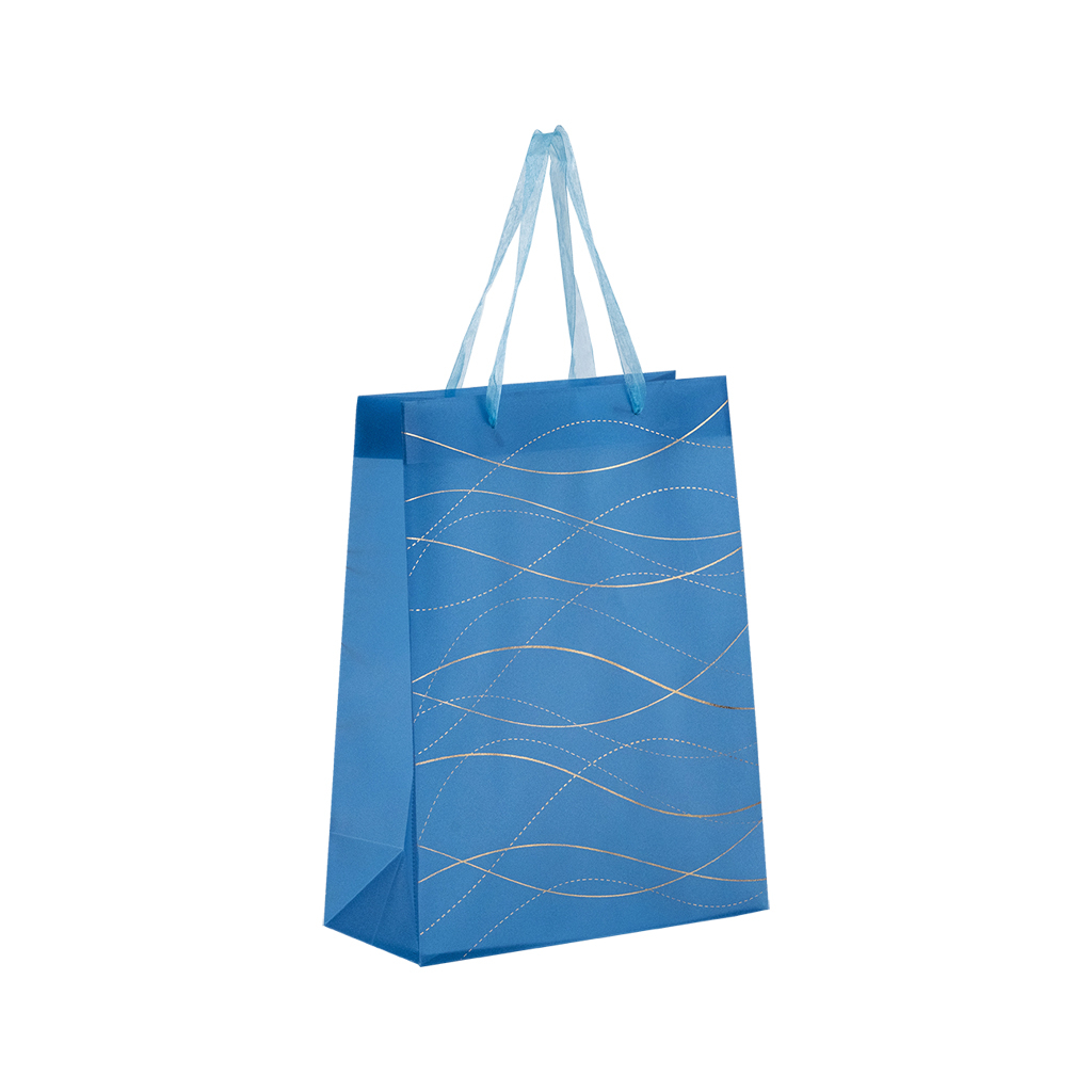 Подарунковий пакет Axent пластиковий Waves-2, 25х19 см (8503-30-A) - изображение 2