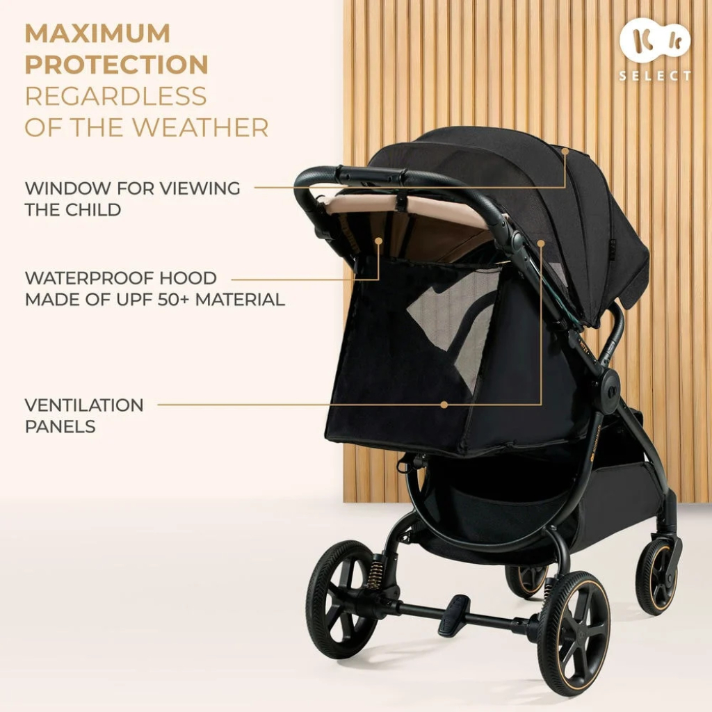 Коляска Kinderkraft Mitzy Ink Black (KSMITZ00BLK0000) (5902533924370) - зображення 10