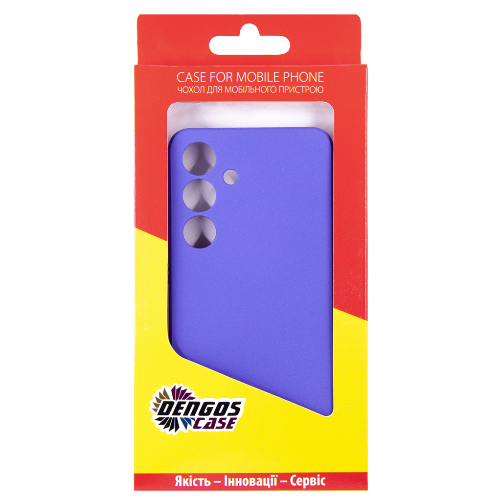 Чохол до мобільного телефона Dengos Carbon Samsung Galaxy S24 Purple (DG-TPU-CRBN-201) - зображення 5