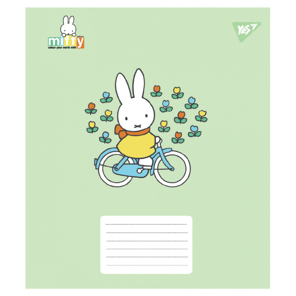 Зошит Yes Miffy Playfull А5 24 аркушів лінія (767637) - зображення 2