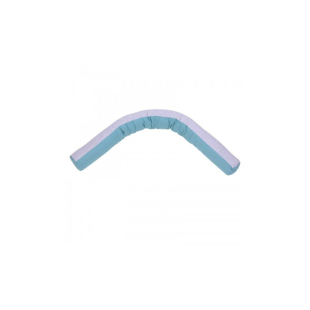 Подушка Верес для годування "Comfort Long Velour grey-tiffany" 170*52 (302.01.3) - зображення 4